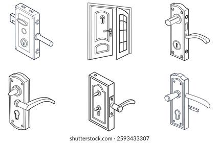 Explore our vector icon set featuring school, travel, and gym lockers. Perfect for adding clarity and style to your designs with versatile, easy-to-use icons.