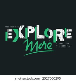 Explore outdoors graphic t-shirt and apparel design