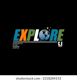 Explore The Outdoors Vintage T shirt,sweatshirt,hoodie, design print ready template vector art