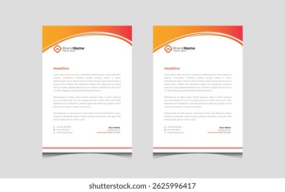 Explore professional, eye-catching letterhead designs on Shutterstock, ideal for business branding and corporate communication. 
