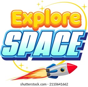 Design-Illustration des Space-Worts