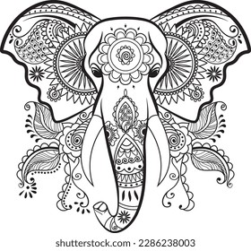 Explore the Spiritual World of Mandala Elephant