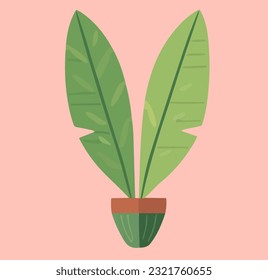 Erkunden Sie die Pracht des botanischen Lebens mit dieser lebendigen Illustration, die üppige, frische Blätter in allen ihren lebhaften Farben zeigt. 