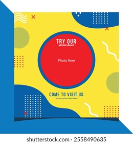 Explore a stunning collection of creative and eye-catching social media post designs! Perfect for enhancing your online presence, with vibrant colors, trendy styles, and engaging visuals.