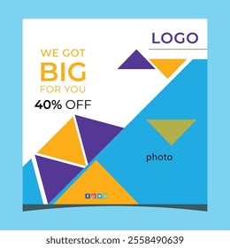 Explore a stunning collection of creative and eye-catching social media post designs! Perfect for enhancing your online presence, with vibrant colors, trendy styles, and engaging visuals.