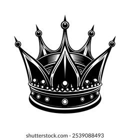 "Explore a stunning collection of crown vector art featuring elegant and intricate designs for use in luxury branding, royal-themed projects, and decorative artwork.