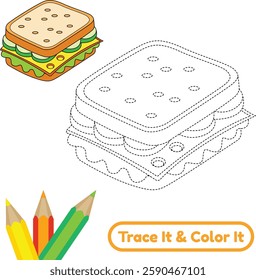 Explore stunning sandwich vector design for food artwork. Perfect for sandwich illustration, vector sandwich designs, and digital sandwich artwork. Bring your food vector projects to life with style.