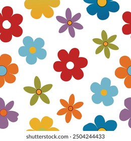 Explore this stunning collection of vibrant multicolored flower vectors, perfect for adding a burst of color and natural beauty to your digital designs. Ideal for creative projects and decor.