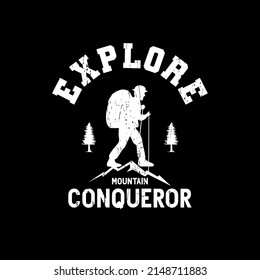 Explore typography for print t shirt vector
