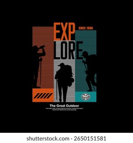 explore typography for print t shirt vector 
