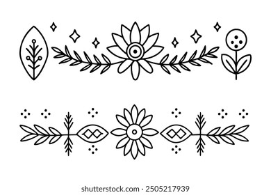 Explore a unique collection of hand-drawn bohemian patterns perfect for textiles, wallpapers, and more. These intricate, vector designs blend ethnic and modern styles for a trendy, artistic look.
