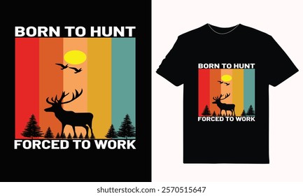 "Explore unique hunting t-shirt designs featuring wildlife graphics, bold typography, and outdoor-inspired themes. Perfect for hunting enthusiasts and nature lovers!"