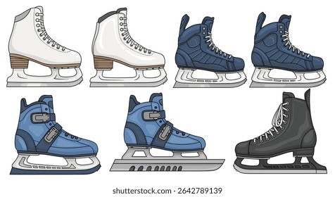 Explore a Variety of Ice Skates Designed for Rinks and Winter Outdoor Recreation