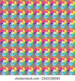 Explore a vibrant Seed of Life tile pattern vector template featuring intricate geometry and colorful designs. Perfect for backgrounds, branding, and creative projects.