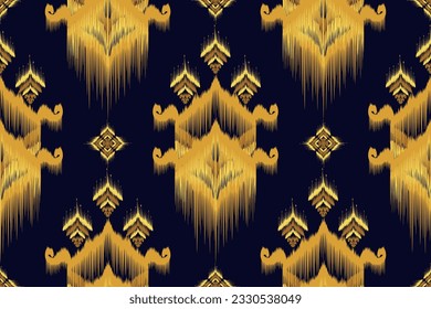 Explore the vibrant world of ikat chevron pattern fabric, a trendy and stylish textile design that adds a pop of color to fashion and home decor. This abstract and geometric art print is perfect.