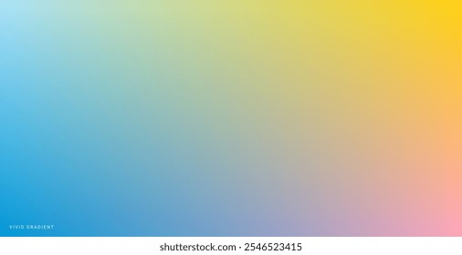 Explore a vivid gradient palette with Blue, Sky Blue, Pink, and Yellow. Perfect for bold and eye-catching designs. Ideal for web, graphics, and creative projects. Vibrant color blend for dynamic