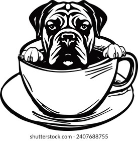 Explore a world of enchanting graphic illustrations featuring adorable dogs and puppies, crafted with artistic flair for passionate pet lovers. 