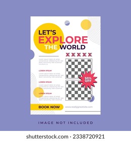 
Explore The World Flyer Template