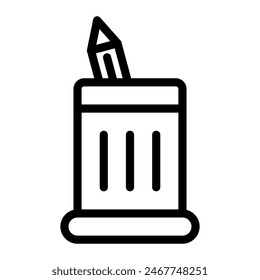 Entdecke die Welt des Lernens mit unserem Bildung Outline Icon Set. Diese Kollektion verfügt über übersichtliche Kontursymbole, die speziell für verschiedene bildungsbezogene Designprojekte entwickelt wurden.