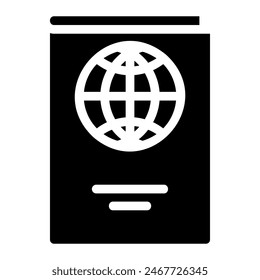 Explore the world with our Travel Glyph Icon Set. This collection features sleek, minimalistic icons designed in a solid glyph style, perfect for travel-related projects. 