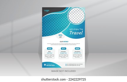 Explore the World Tour and Travel sale Flyer template