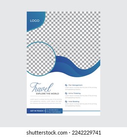 Explore the World Tour and Travel sale Flyer template