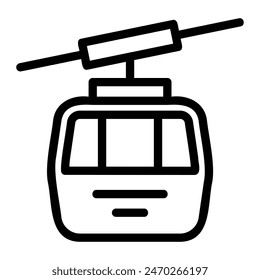 Explore the world of transportation with our Transport Outline Icon Set. This collection features clean and clear outline icons, specifically designed for various transport-related design projects.
