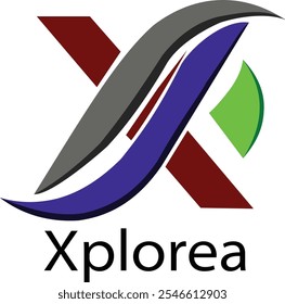 Explorea Letter X Premium Logo | Logo Design Template