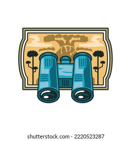 explorer adventure badge icon isolated