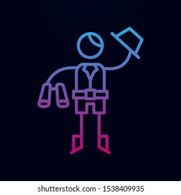 Explorer, binocular nolan icon. Simple thin line, outline vector of adventure icons for ui and ux, website or mobile application
