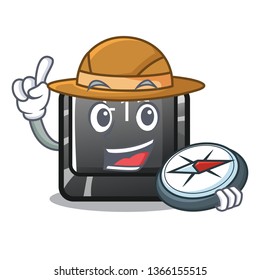 Explorer button f12 in the cartoon shape