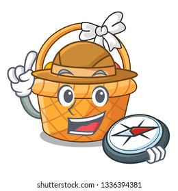 Explorer easter basket miniature the shape mascot