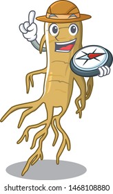 Explorer ginseng is placed above mascot table