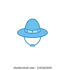 Explorer Hat Vector Icon