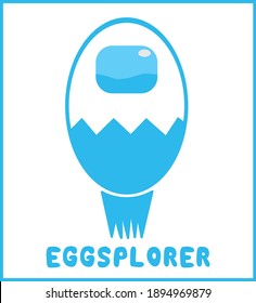 Entdecker-Logo-Icon-Vektorgrafik