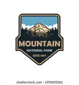 Explorer Outdoor Mountain Logo National Park Stock Vector (Royalty Free ...