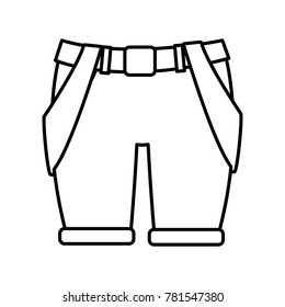 Explorer pants isolated