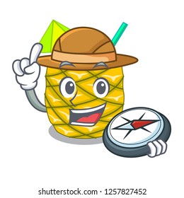 Explorer Pineapple fruit juice on character drink