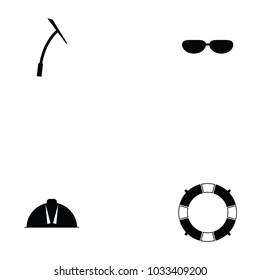 explorers icon set
