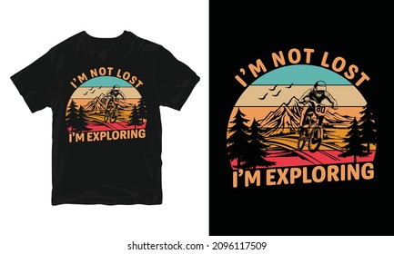 I'm Exploring - Adventure T-shirt Design