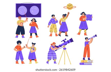 Explorando a Astronomia Envolvendo atividades e observações para todas as idades para entender o universo