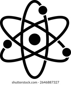 Explorando o átomo - Representação visual da estrutura atômica e das partículas subatômicas