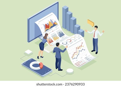 Exploring Business Analysis: Isometric Concepts of Strategy, Marketing, and Performance Metrics