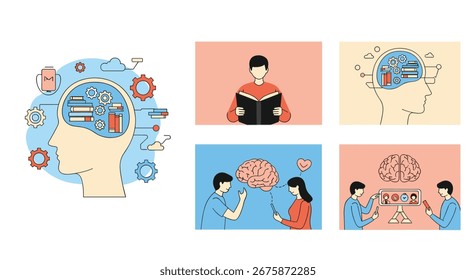 Explorando as profundezas da cognição humana e da integração da inteligência artificial nos processos do pensamento