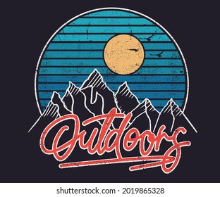 Exploring forest graphic vector design for fashion and others.