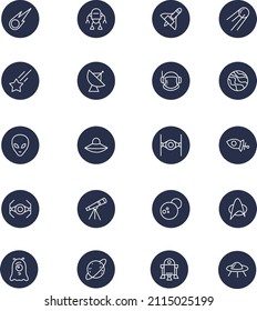 Exploring galaxy, illustration, vector on a white background.