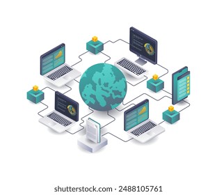 Exploración de la infraestructura global de redes informáticas