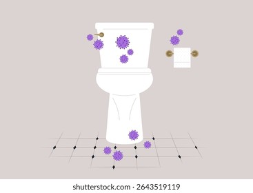 Exploring the hidden world of toilet bacteria and their unexpected presence in everyday bathrooms