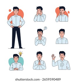 Exploring human emotions and reactions a comprehensive collection of visual representations