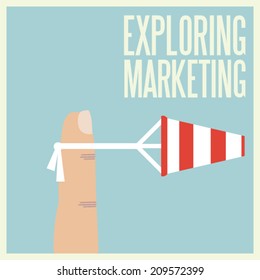 Exploring marketing poster